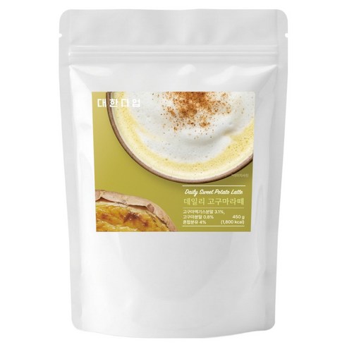 대한다업 데일리 고구마라떼 파우더, 450g, 1개, 1개입