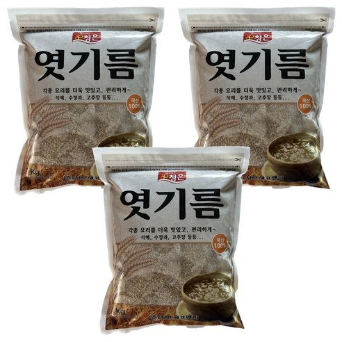 청은에프엔비 국산 엿기름가루, 1kg, 3개