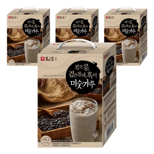 담터 검은콩 검은참깨 흑미 미숫가루 20g, 160개 솔직 후기 | 실사용자 리뷰 분석 썸네일