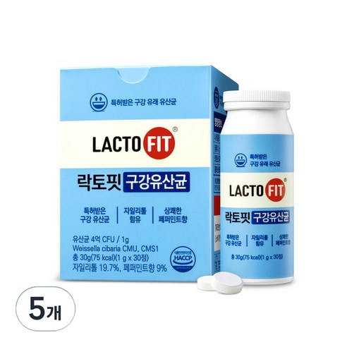 락토핏 구강 유산균 30g