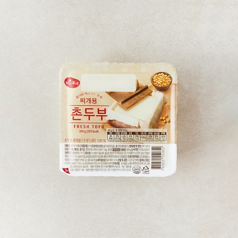 맑은물에 촌두부 찌개용, 1개, 300g
