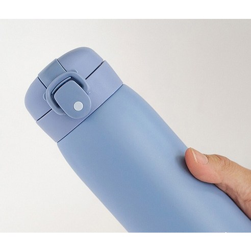 프레쉬어랏 럭키 원터치 보온보냉 스텐 미니텀블러 + 스티커 + 스트랩 후기 분석 - 한 손에 들어오는 컴팩트 사이즈