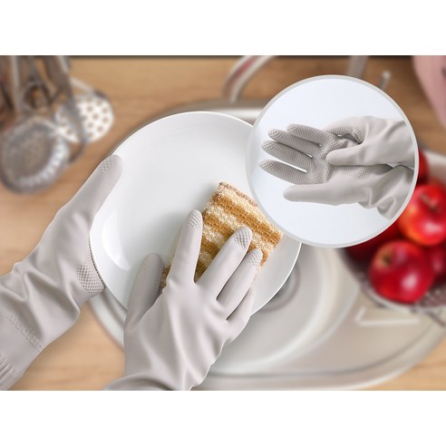 스카치브라이트 프리미엄 고무장갑 5개입 실사용 후기 | 효과 있을까? - 상품 이미지 3