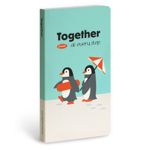 아이코닉 슬로우 위클리 플래너 만년 다이어리 스케줄러, 03 TOGETHER, 1개