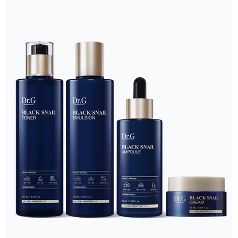 닥터지 블랙 스네일 프레스티지 기초화장품 4종 세트 이미지 2