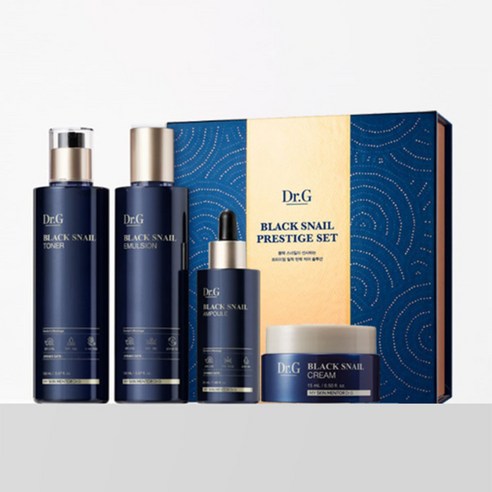 닥터지 블랙 스네일 프레스티지 기초화장품 4종 세트 이미지 3