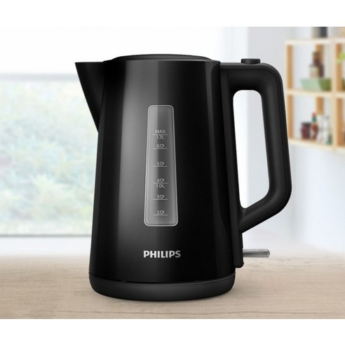 필립스 전기주전자 수위 표시창 컵 단위 눈금