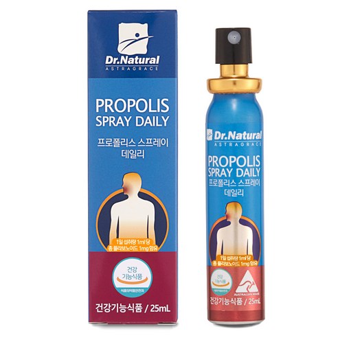 DRNATURAL 프로폴리스 스프레이 데일리 25ml, 1개 실사용 후기 | 효과 있을까? 썸네일
