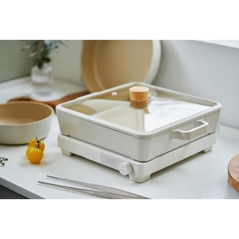 네오플램피카 인덕션 사각 전골팬 + 다이얼 인덕션 세트 2종 후기 분석 - 전골팬 상세 이미지