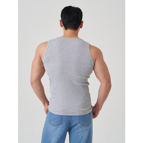 캐럿 남성용 골지 나시 3p 이미지 3