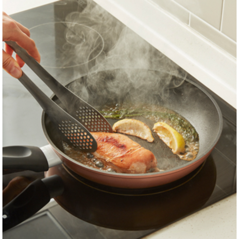 락앤락 인덕션 로즈골드 프라이팬 후기 분석 - 가벼운 무게감 체감