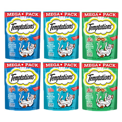 템테이션 고양이 워너비 간식 3종 세트