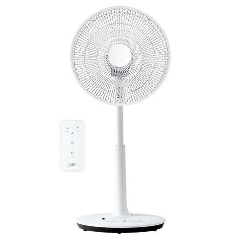 르젠 서큘레이터형 풋터치 리모컨 스탠드형 선풍기, LZEF-R132C(클라우드화이트)