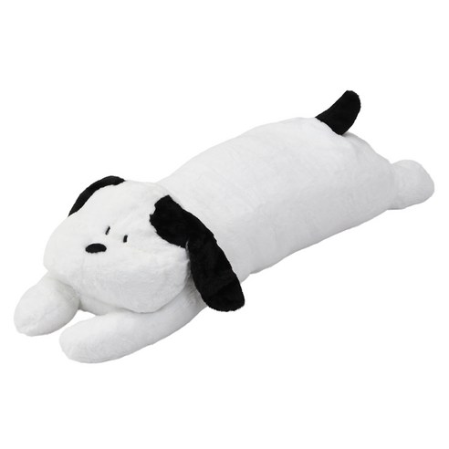 포레스트홈앤데코 애니멀 말랑이 쿠션 바디필로우 강아지, 화이트