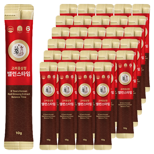 풍년보감 6년근 고려홍삼정 밸런스타임 10g, 300개 맛있게 먹은 솔직 후기 - 상품 이미지 1