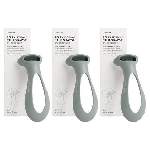 릴렉스미 릴렉스 마이풋 발각질 면도기 그린