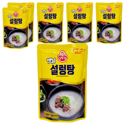 [쿠팡] 오뚜기옛날 설렁탕 300g 6개 (4,800원/와우무료)