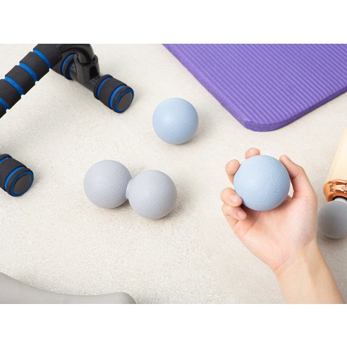 탐사 TPE 마사지 땅콩볼 1p + 싱글볼 2p 세트 이미지 4