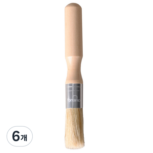 폰타노 브러시 15cm, 혼합색상, 6개