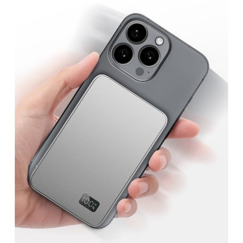 조이트론 맥세이프 울트라 슬림 초경량 고속충전 보조배터리 5000mAh C타입 이미지 4