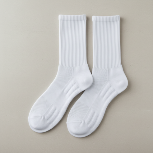 애틱트 도톰 쿠션 스포츠 러닝 장목 양말 5켤레 이미지 2