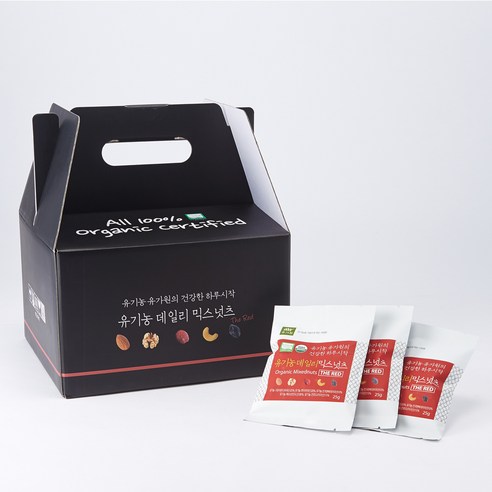 유가원 유기농 데일리 믹스넛츠 더 레드, 750g, 1개