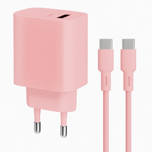 홈플래닛 PD 3.0 25W 2포트 PPS 초고속 충전기 + 60W CtoC 케이블 세트 후기 분석 - 실사용 예시 이미지