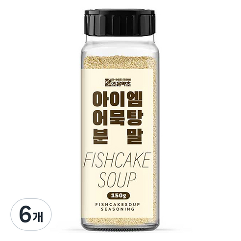 조은약초 아이엠 어묵탕 분말, 150g, 6개