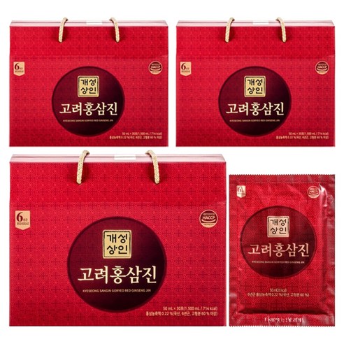 개성상인 고려홍삼진, 50ml, 90개