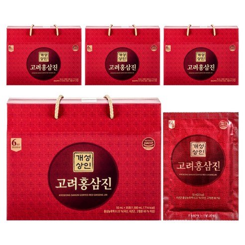 개성상인 고려홍삼진, 50ml, 120개