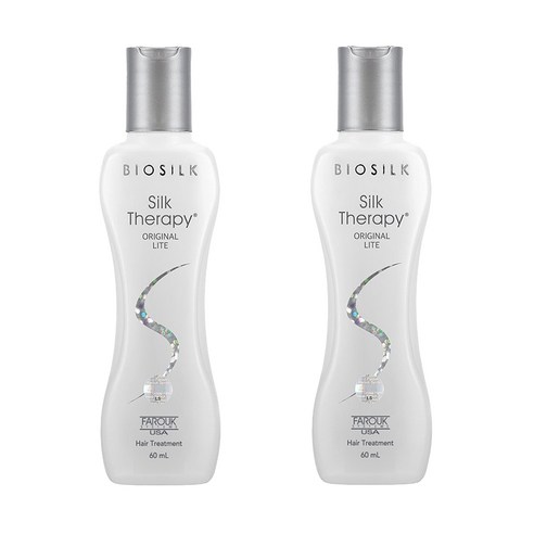 실크테라피 오리지널 라이트 헤어에센스, 60ml, 2개