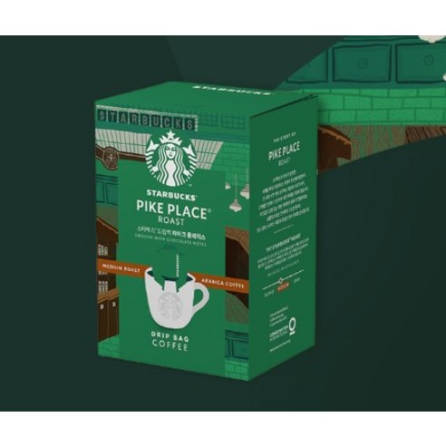 스타벅스 드립백 설 선물세트 후기 분석 - 개별 포장 패키지