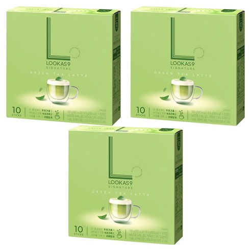 루카스나인 시그니처 그린티라떼