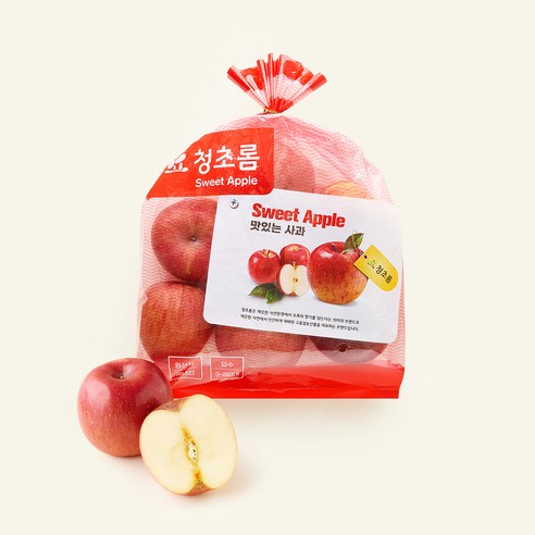 청초롬 고랭지 사과 6~8개입, 1개, 1.3kg