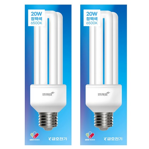 갓성비 끝판왕! 번개표 안정기 내장형 램프, 당신의 공간을 밝히다!