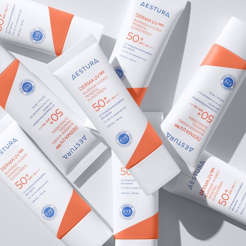 에스트라 더마 유브이365 장벽수분 무기자차 선크림 SPF50+ PA++++ 40ml + 20ml 기획 세트 이미지 2