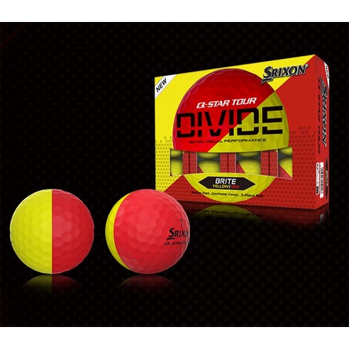 스릭슨 Q STAR 투어 디바이드 골프공 3피스 이미지 2