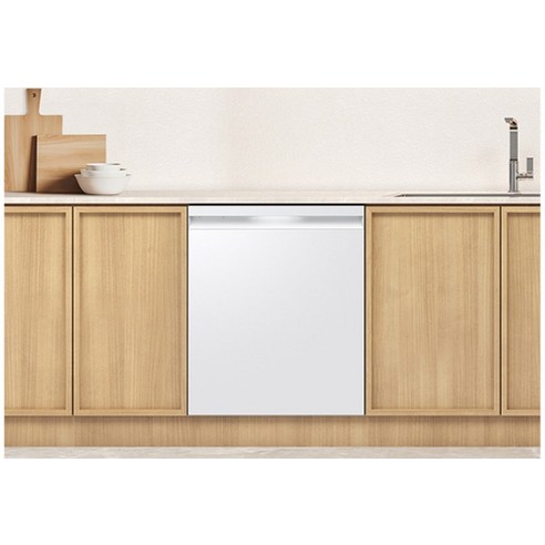 삼성전자 BESPOKE AI 빌트인 열풍건조 식기세척기 14인용 후기 분석 - 설치 클로즈업