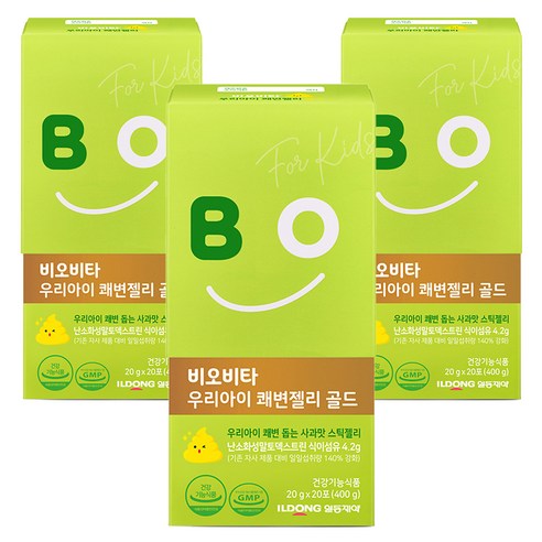 비오비타 우리아이 쾌변젤리 골드 20p 400g × 1개