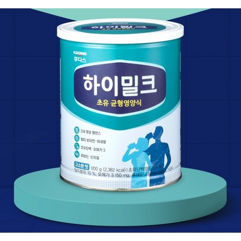 일동후디스 하이밀크 초유 균형영양식 성인분유 600g, 3개 이미지 2