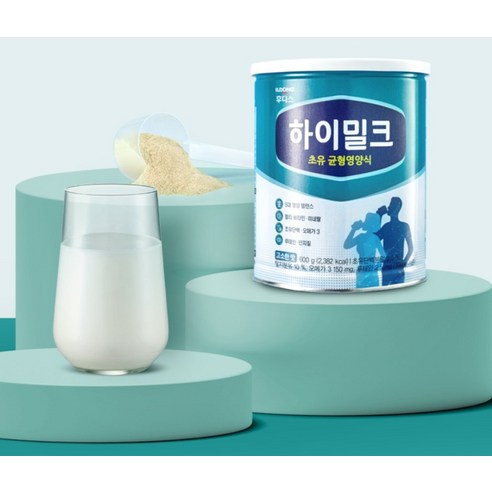 일동후디스 하이밀크 초유 균형영양식 성인분유 600g, 3개 실사용 후기 | 효과 있을까? - 상품 이미지 4