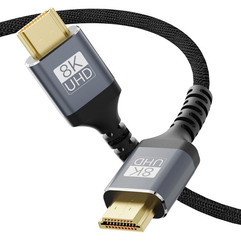 누아트 HDMI ver 2.1 UHD 8K MHL 케이블, 1개, 1m