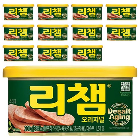 리챔 오리지널, 200g, 12개