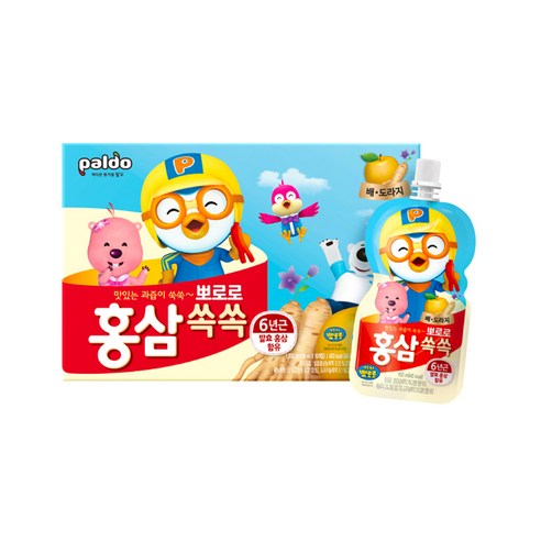 팔도 뽀로로 홍삼쏙쏙 배도라지 100ml, 20개 맛있게 먹은 솔직 후기 - 상품 이미지 3