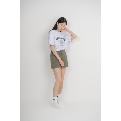 뉴발란스 스탠다드 쿠션 중목 양말 4팩 세트 NBCSDMDS 후기 분석 - 발바닥 쿠션 조직감