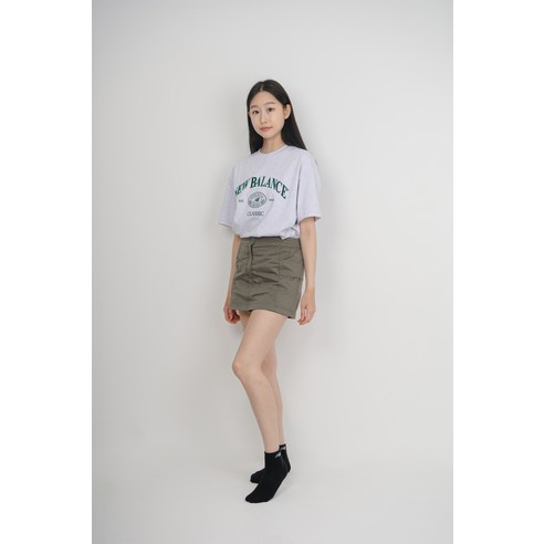 뉴발란스 스탠다드 쿠션 중목 양말 4팩 세트 NBCSDMDS 후기 분석 - 컬러별 로고 배색