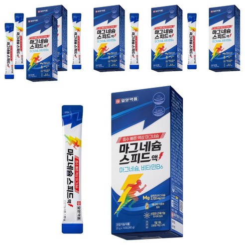 일양약품 마그네슘 스피드액 14p 280g, 6개 맛있게 먹은 솔직 후기 썸네일