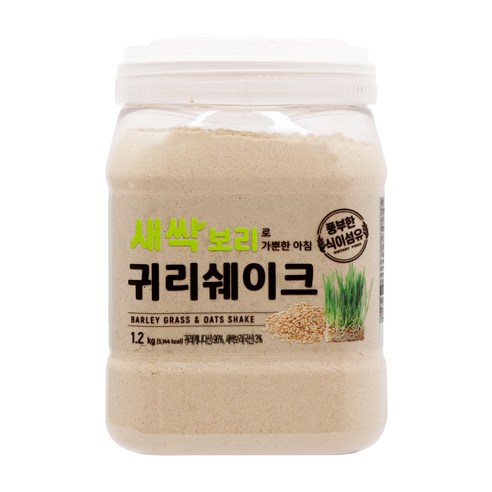 태광선식 새싹보리로 가뿐한 아침 귀리쉐이크 1.2kg, 1개 솔직 후기 | 실사용자 리뷰 분석 썸네일