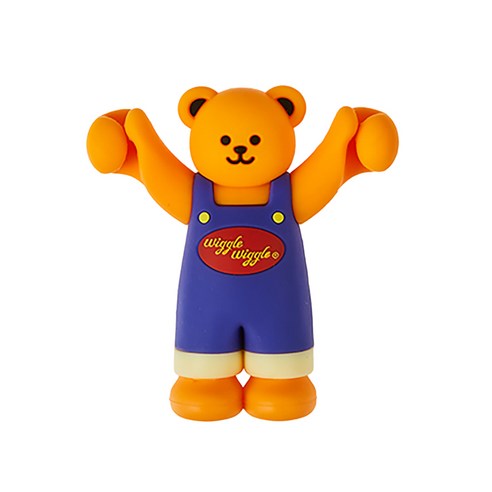 위글위글 칫솔 홀더, Wiggle Bear, 1개