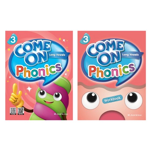 Come On Phonics 3 Student Book + Workbook 세트, NE Build&Grow